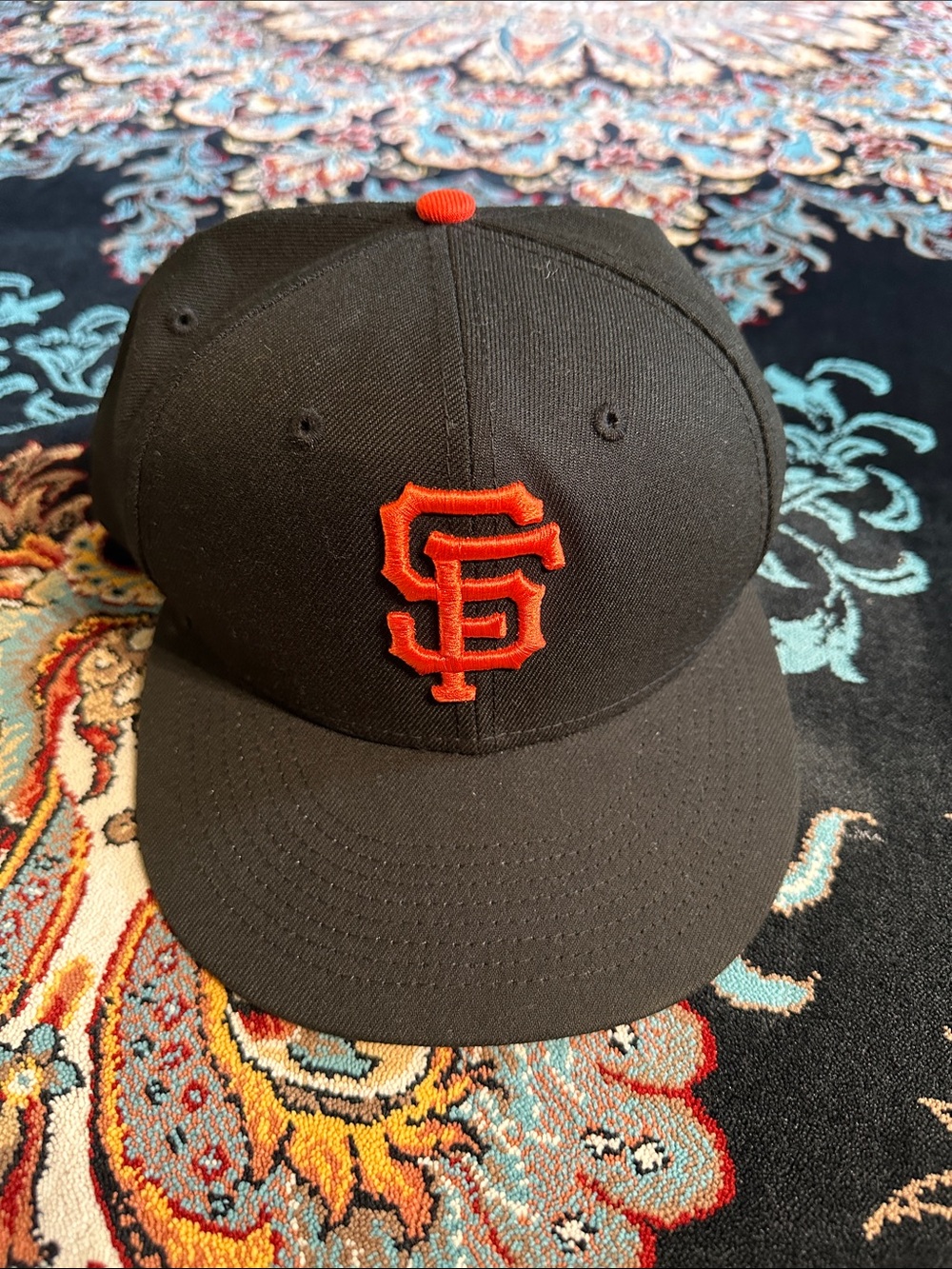New San Francisco Giants Black & Orange Baseball Cap